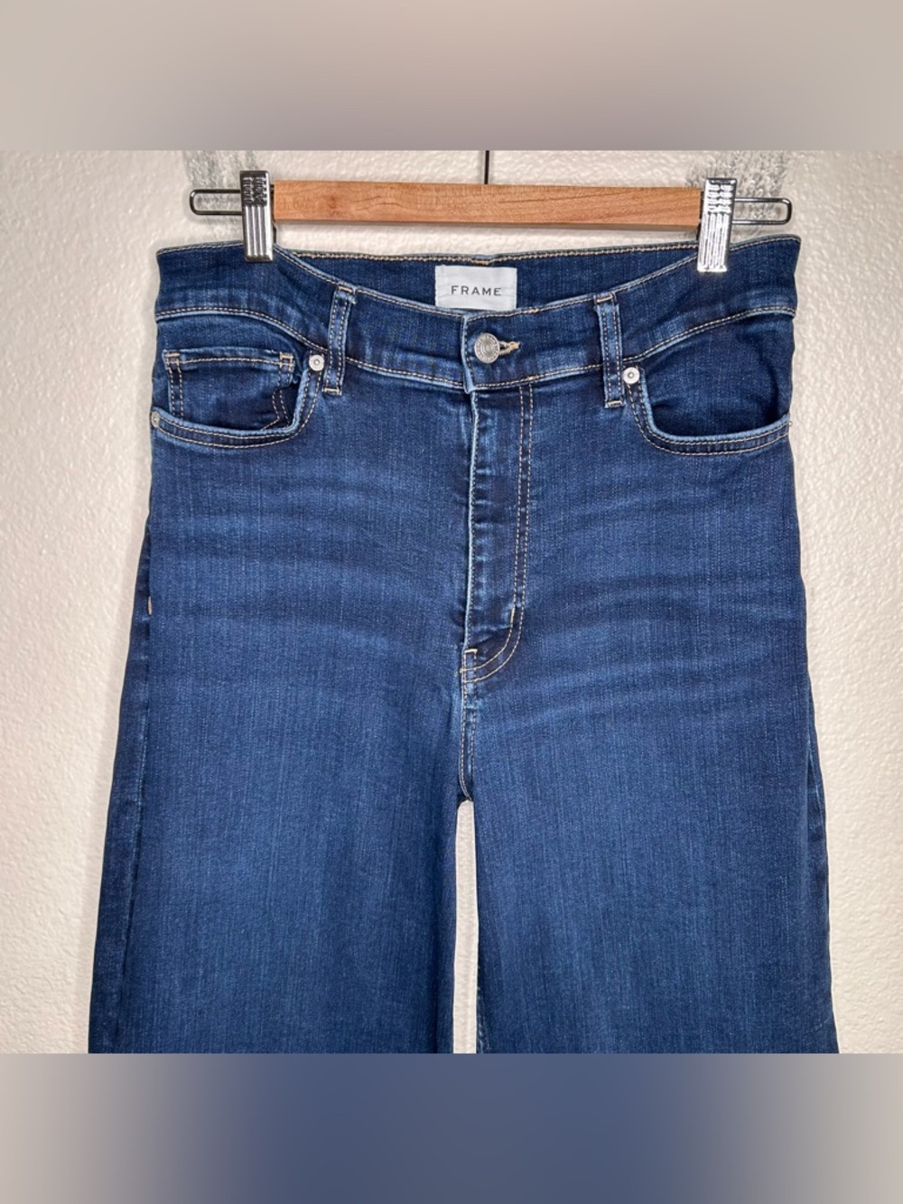 Frame Le Slim Palazzo jeans Parkway 30 - Picture 2 of 16
